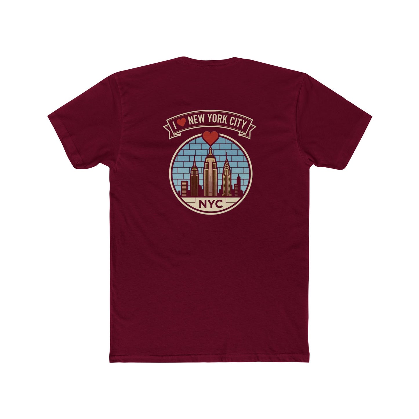 NYC Skyline T-Shirt — I  New York City Graphic Tee