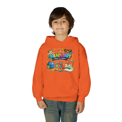 Head Start Kids Hoodie – 'Ready to Learn' Back-to-School Youth Sweatshirt