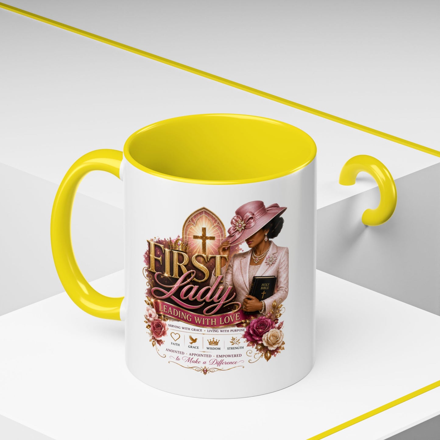 First Lady Church Coffee Mug — Inspirational Faith & Sunday Best Design