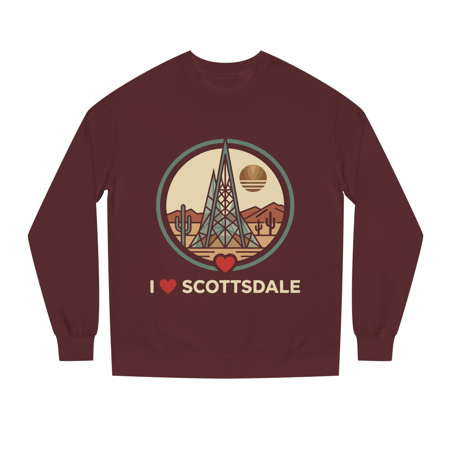 I  Scottsdale Sweatshirt — Desert Retro Crewneck
