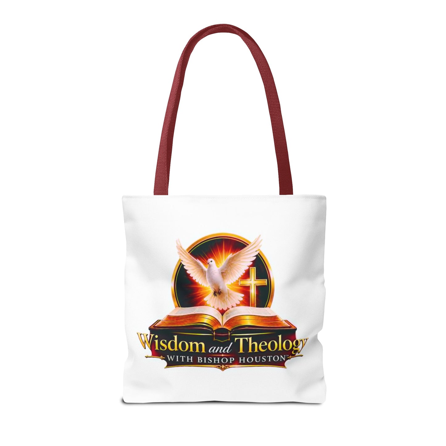Christian Wisdom & Theology Tote Bag — 'Wisdom and Theology with Bishop Houston' Inspirational Faith Tote