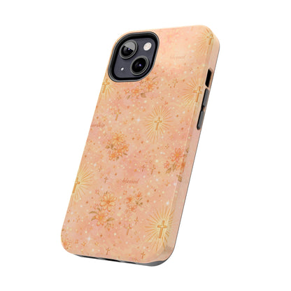 Blessed in Grace Phone Case | Christian floral iPhone Case