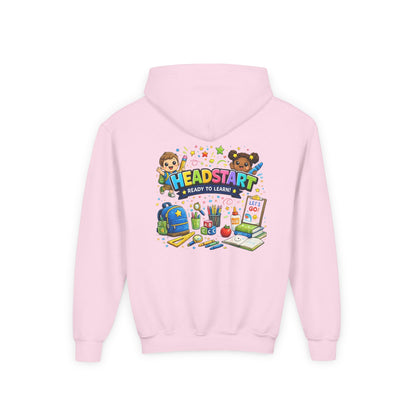Head Start Kids Hoodie – 'Ready to Learn' Back-to-School Youth Sweatshirt
