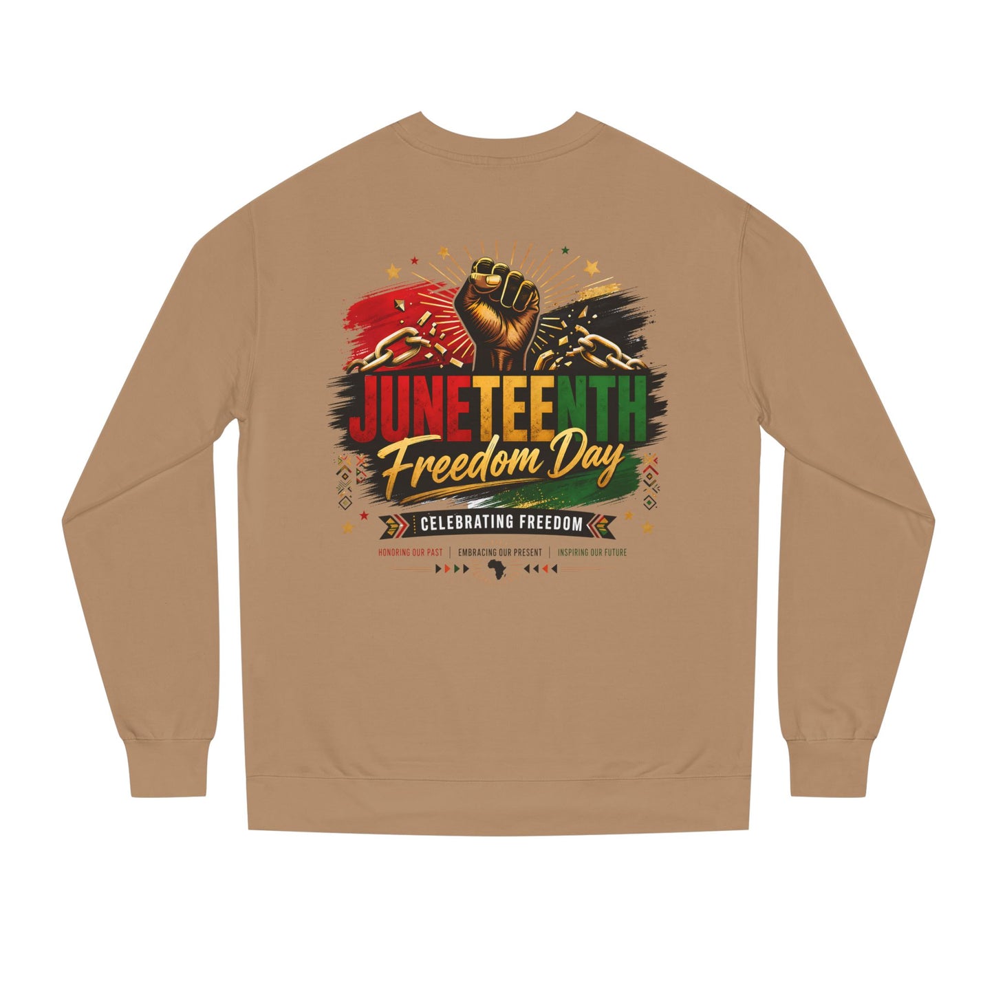 Juneteenth Freedom Day Sweatshirt — Celebrating Freedom Crewneck