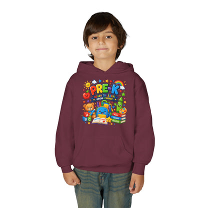 Pre-K Ready to Learn Youth Hoodie – Cute Back-to-School Preschool Sweatshirt