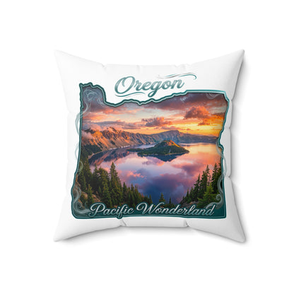 Spun Polyester Square Pillow