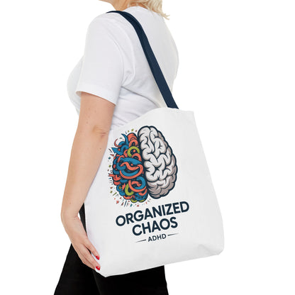 ADHD Tote Bag — "Organized Chaos" Brain Design