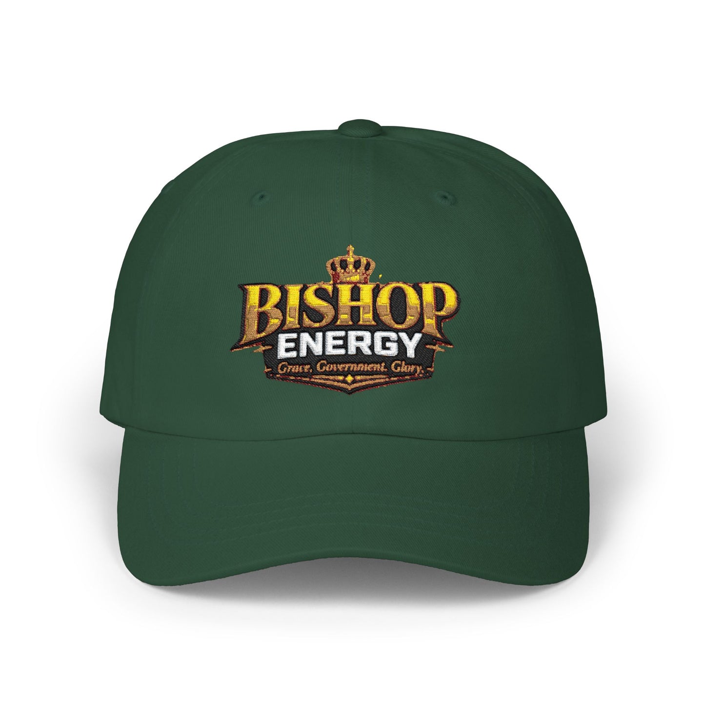 Dad Cap — Bishop Energy Embroidered Logo Baseball Hat