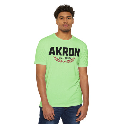 Akron EST. 1825 Retro City T-Shirt — Vintage Collegiate Tee