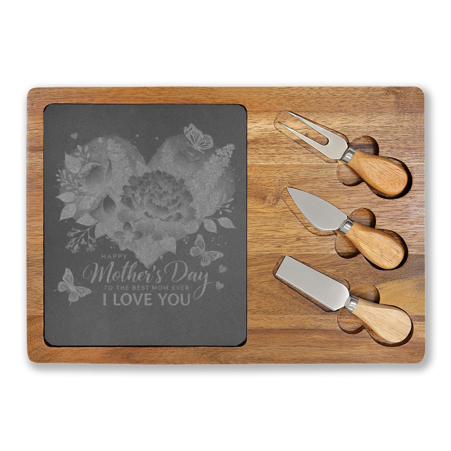 Mother's Day Engraved Charcuterie Board