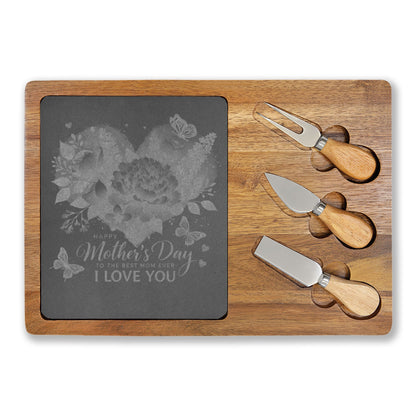 Mother's Day Engraved Charcuterie Board