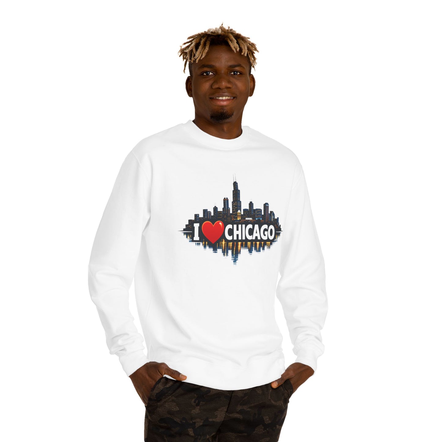 I  Chicago Skyline Sweatshirt