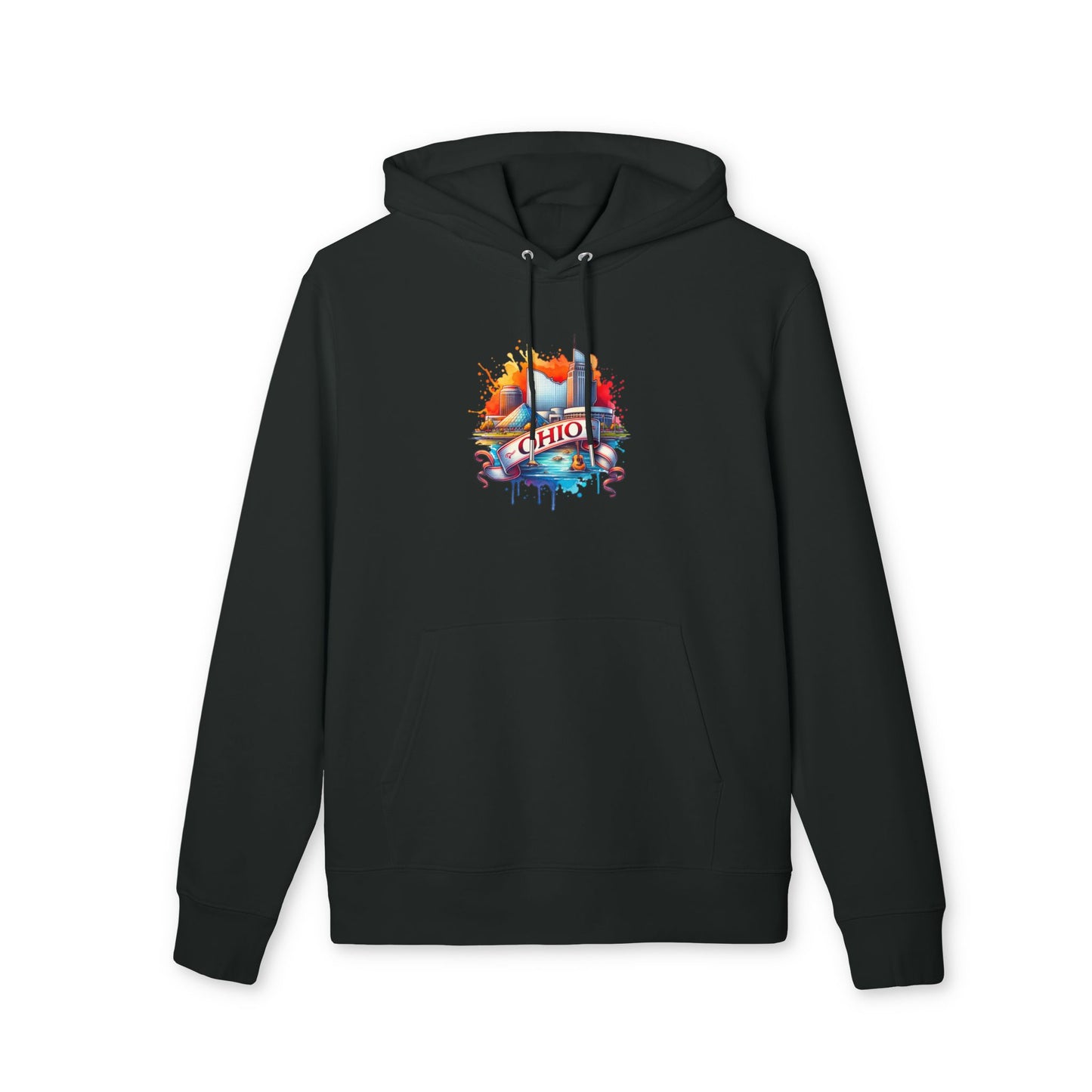 Ohio Skyline Hoodie — Colorful State Pride Pullover