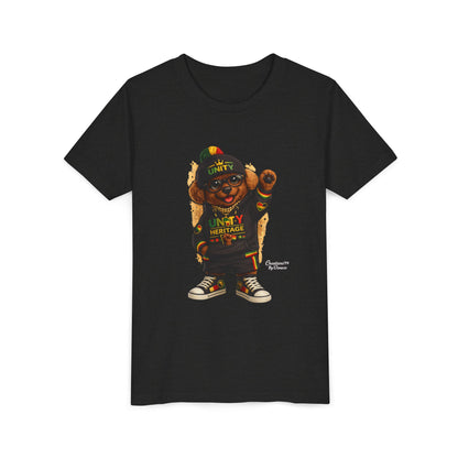 Kids Unity Heritage Tee — Youth Short Sleeve Shirt with 'Unity' Design