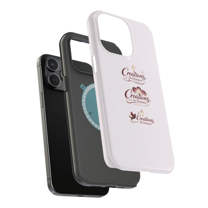 Magnetic Impact-Resistant Phone Case – Creations by Dionesa Logo