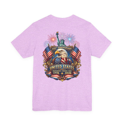 250th Anniversary United States Eagle T-Shirt – 1776–2026 Patriotic Tee