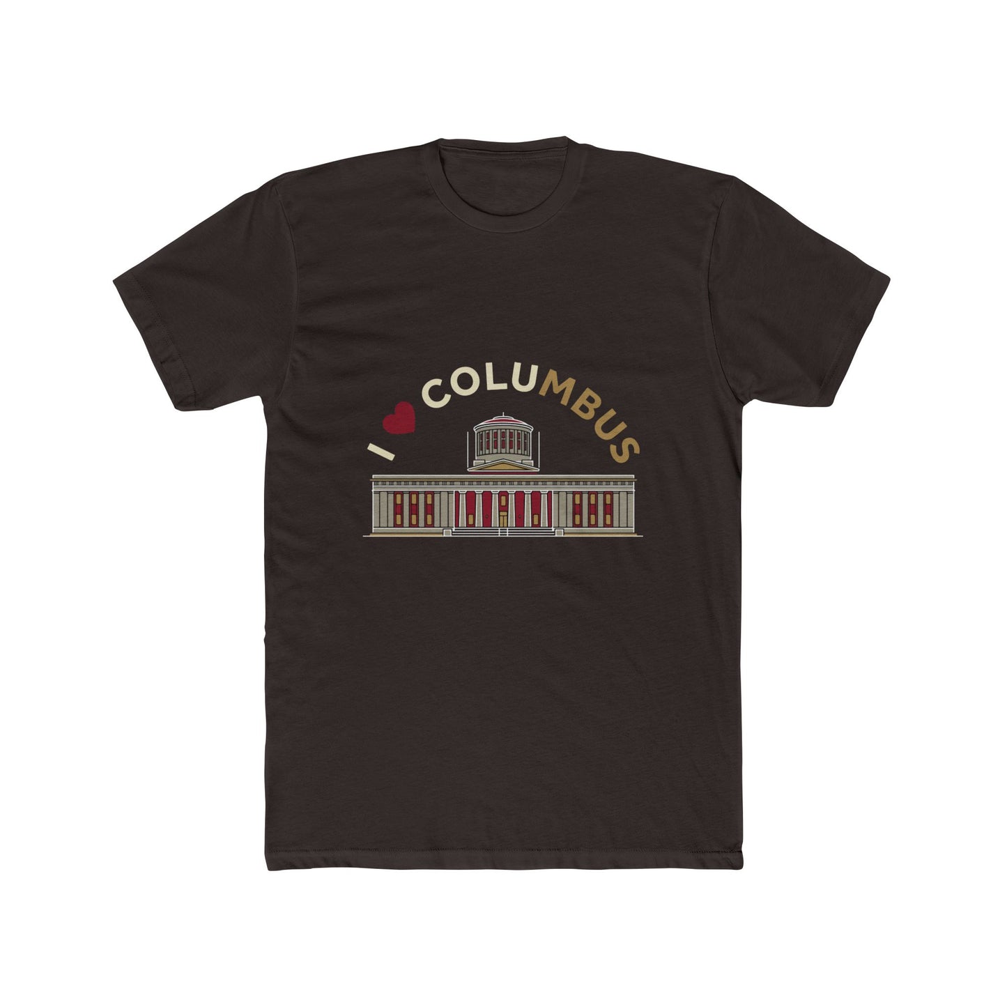I  Columbus Crew T‑Shirt — Columbus Skyline City Landmark Tee
