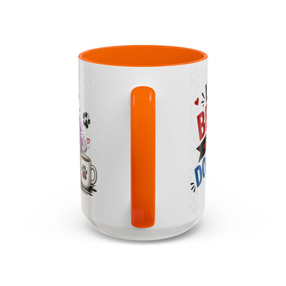 Dog and Cat Coffee Mug — 'This Is My Healer I'm A Cat' Cute Pet Lover Accent Mug (11/15oz)
