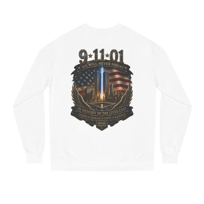 9/11 Never Forget Memorial Sweatshirt – In Memory of the Lives Lost