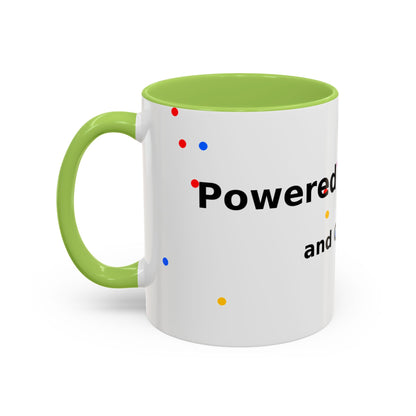ADHD and Coffee Accent Mug — Funny Neurodivergent Travel Coffee Cup
