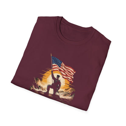 Navy Built • American Made T‑Shirt
