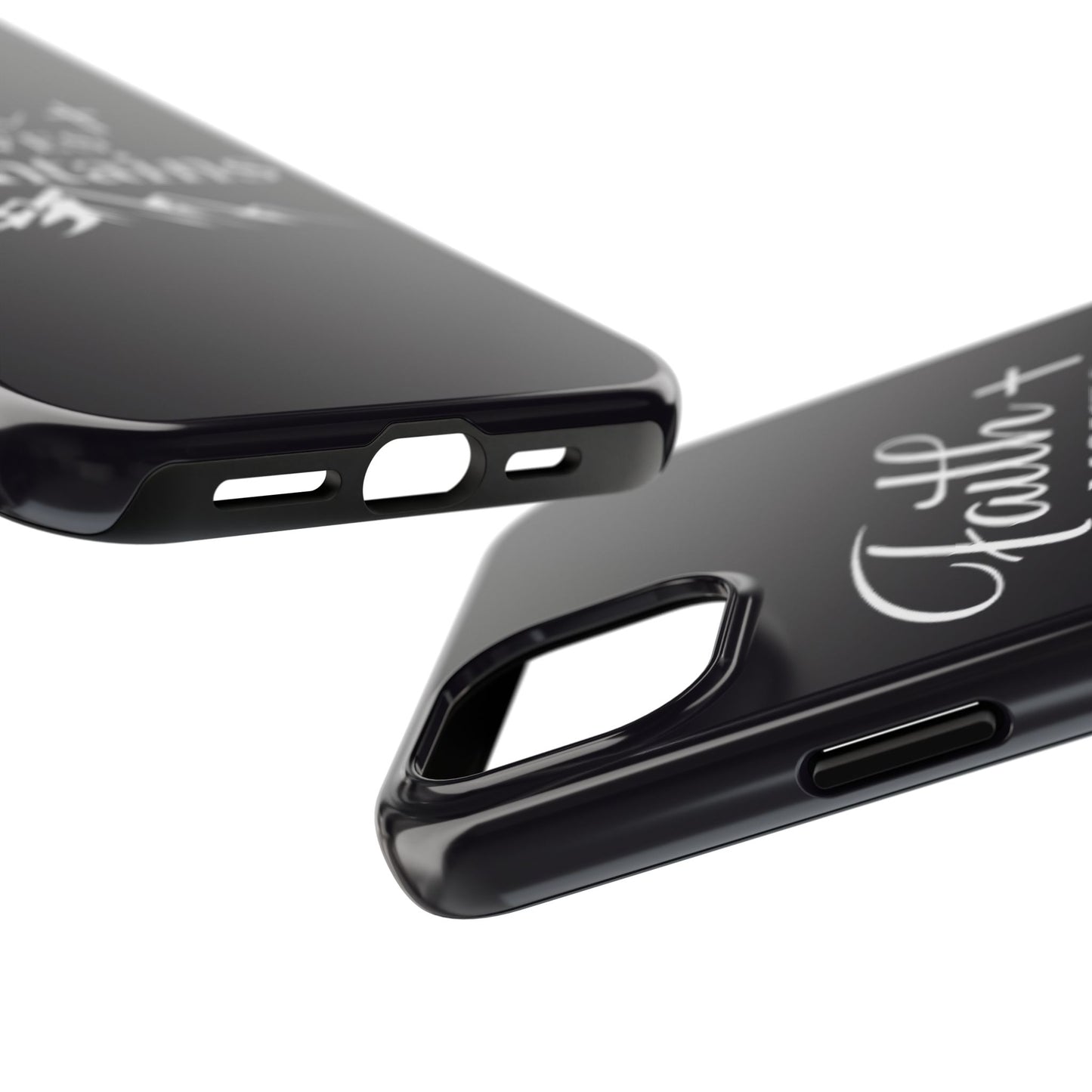 Faith Moves Mountains Tough Phone Case — Christian Inspirational Mountain Design