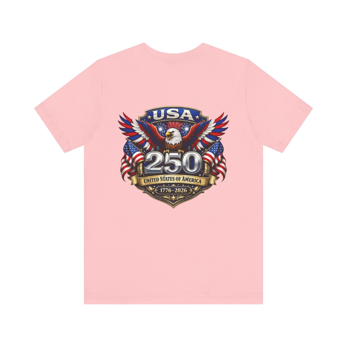 USA 250th Anniversary Eagle T-Shirt — 1776–2026 Patriotic Flag Tee
