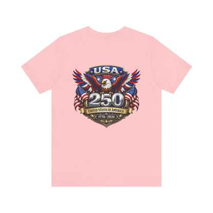 USA 250th Anniversary Eagle T-Shirt — 1776–2026 Patriotic Flag Tee