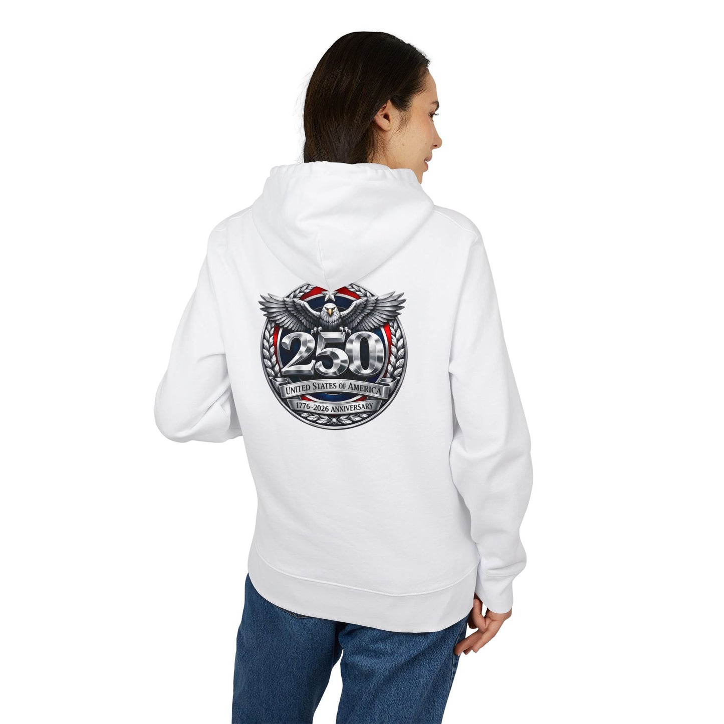 250 Cruiser Hoodie — Vintage American Motorcycle Emblem Pullover