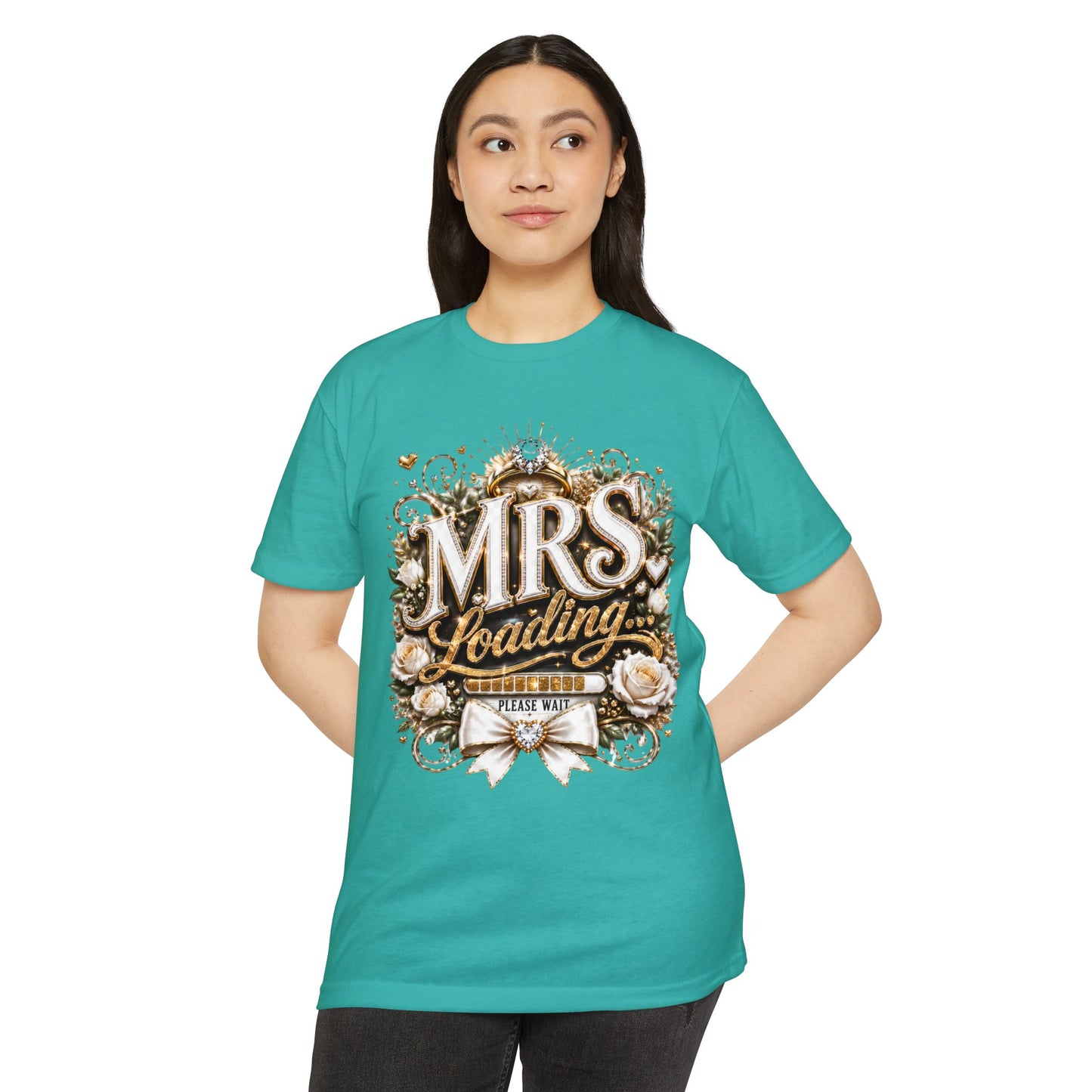 Mrs Loading T-Shirt — Bridal Pregnancy Announcement Tee