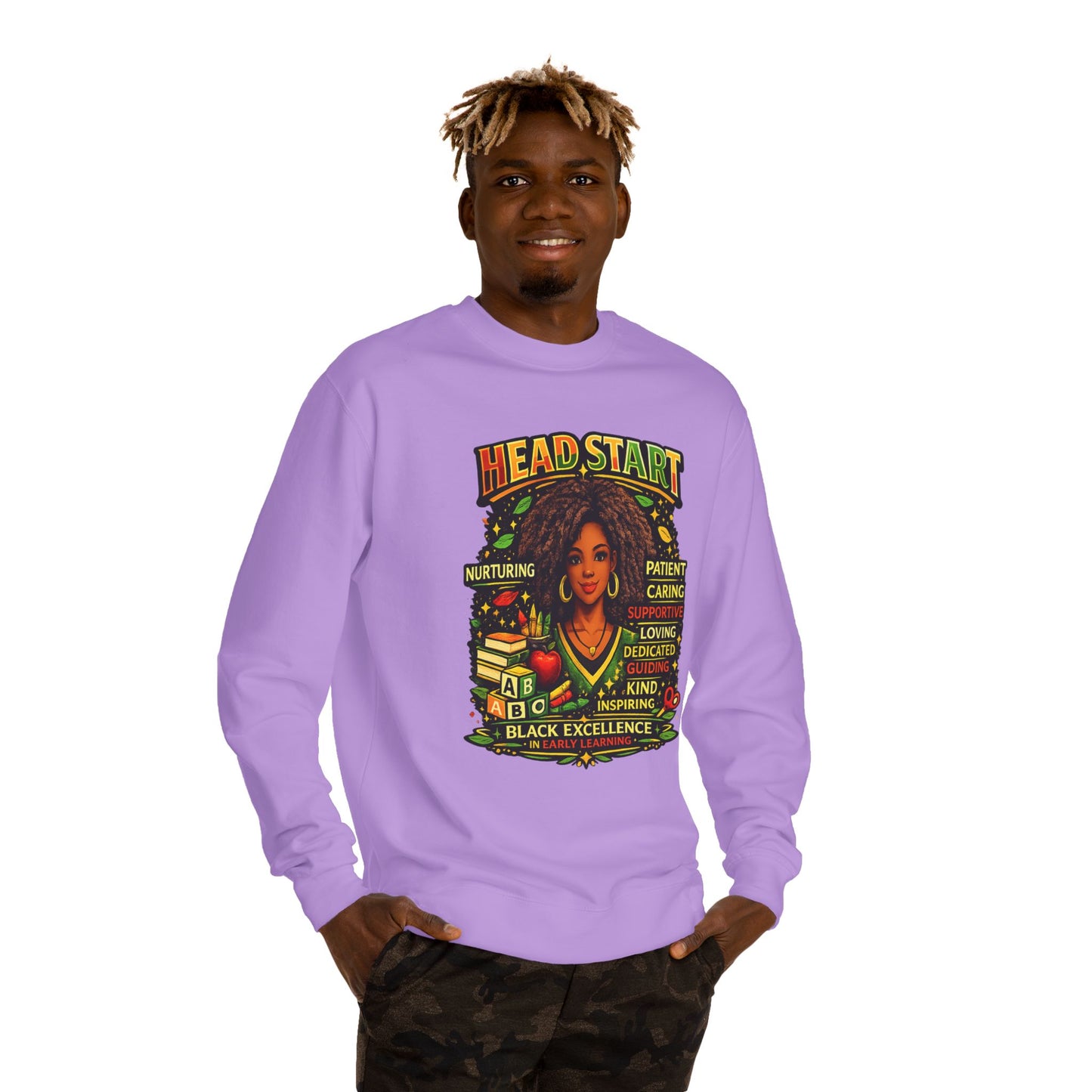 Headstart Black Excellence Sweatshirt — Inspirational Teacher / Early Education Crewneck