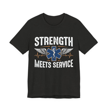 Strength Meets Service EMS T-Shirt