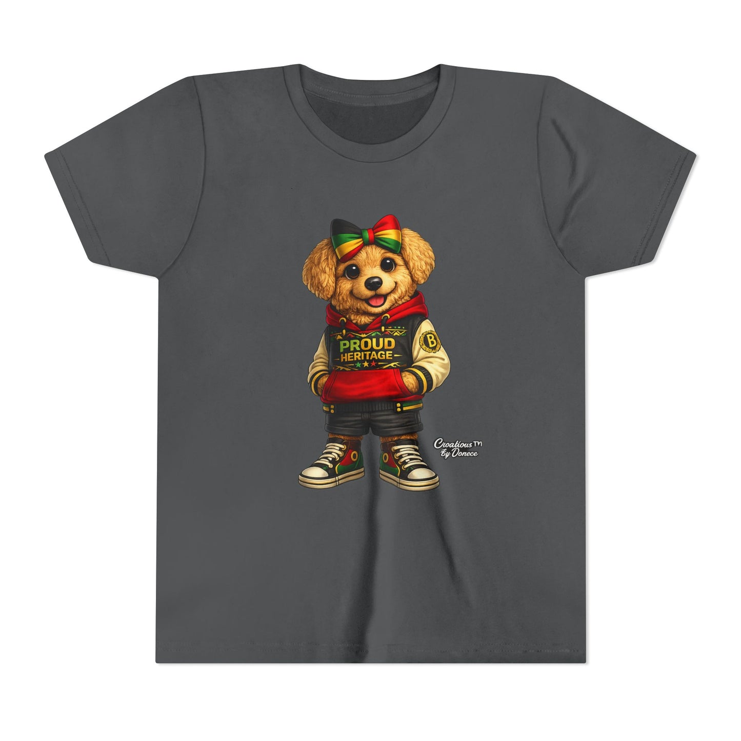 Kids Rasta Bear 'Proud Heritage' Tee