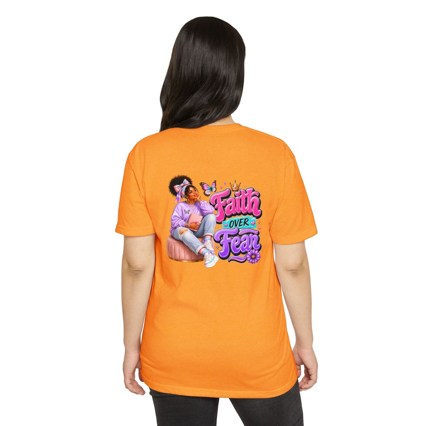 Faith Over Fear T‑Shirt — Inspirational Christian Graphic Tee