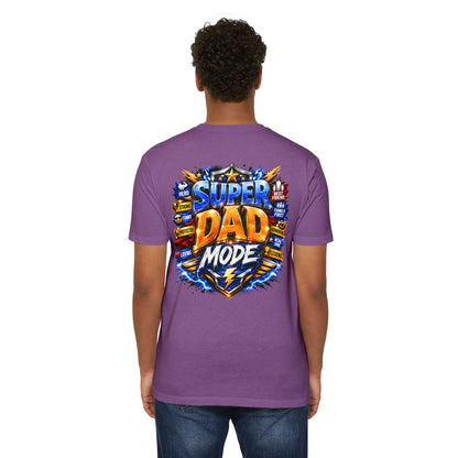 Super Dad Mode T-Shirt — Bold Father’s Day Graphic Tee