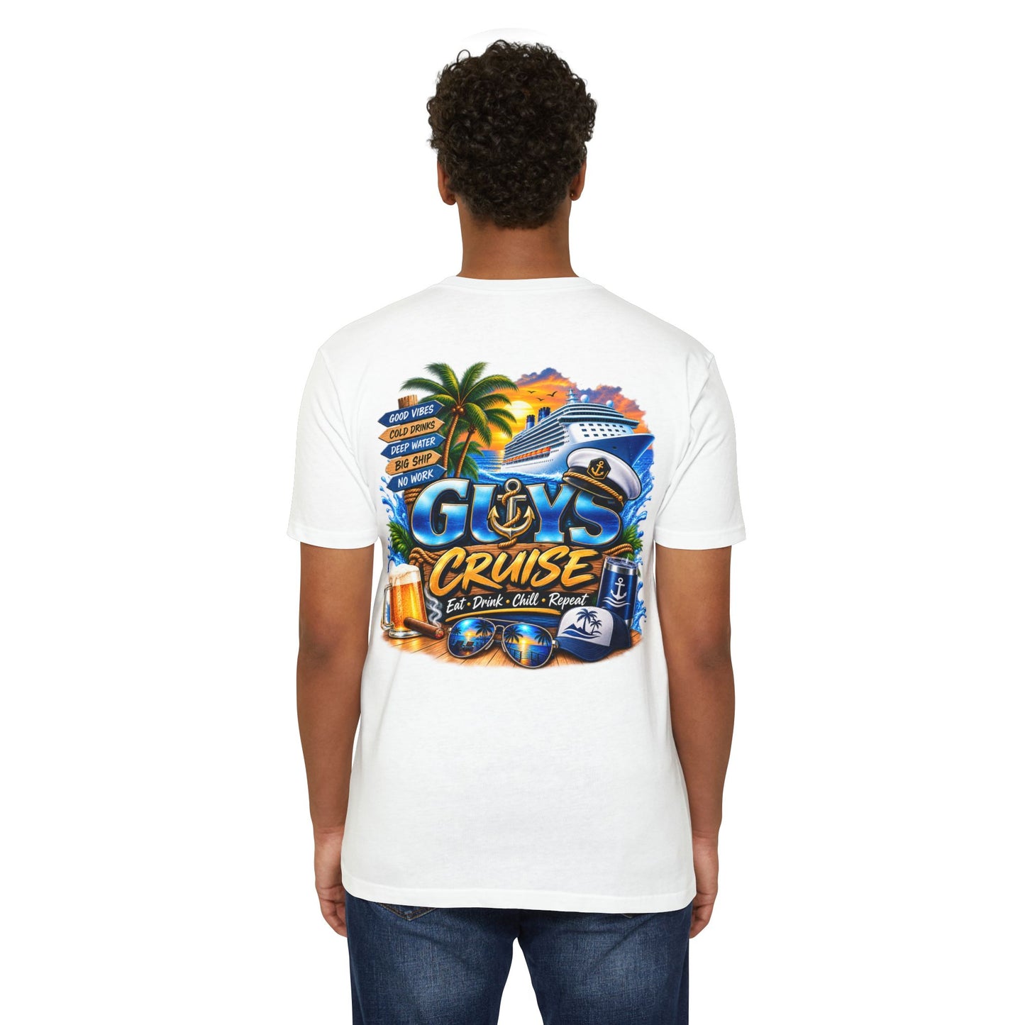 Cruise Guys T-Shirt — "Guys Cruise" Vacation Tee