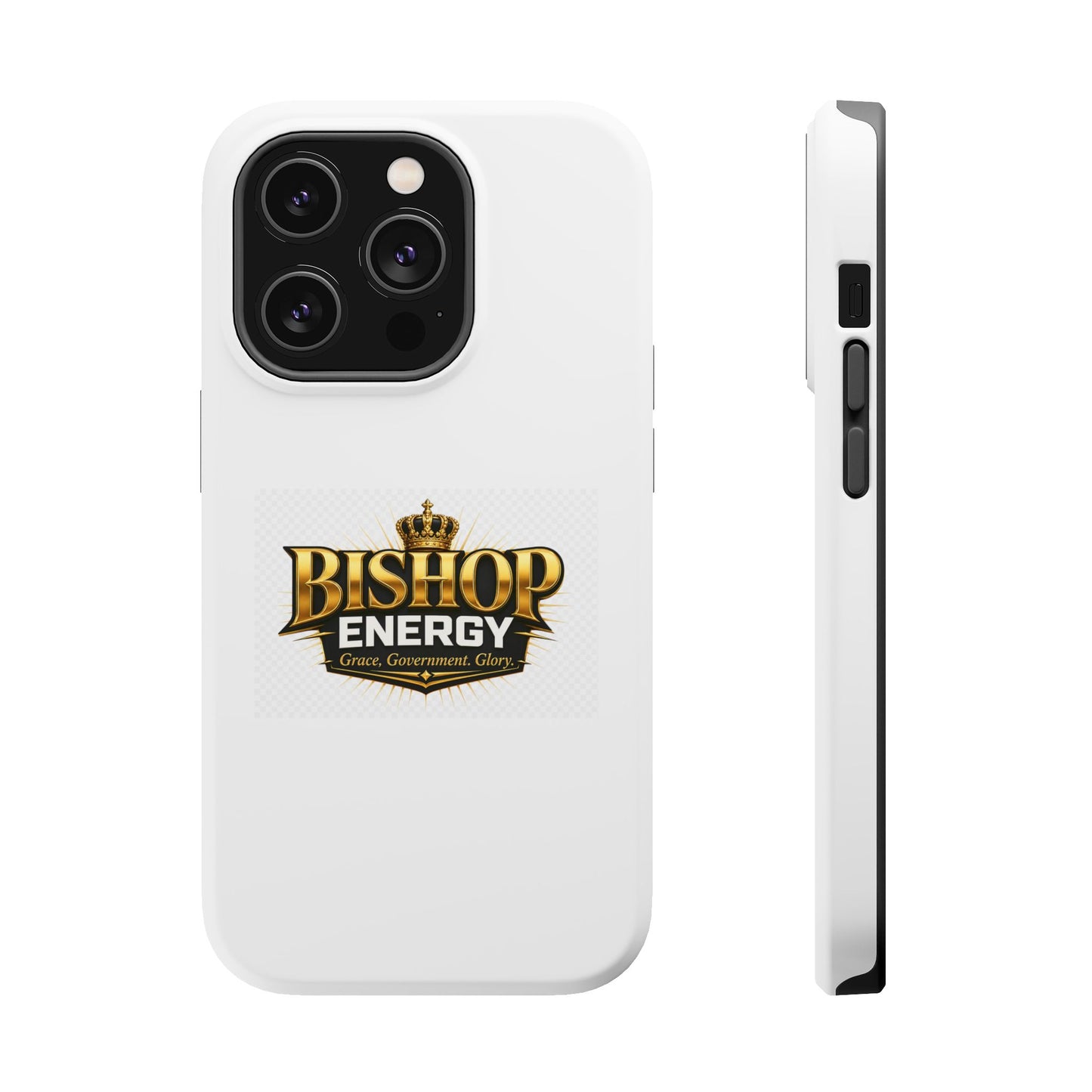 Phone Case — Bishop Energy Logo Magnetic Impact-Resistant Protective Cover