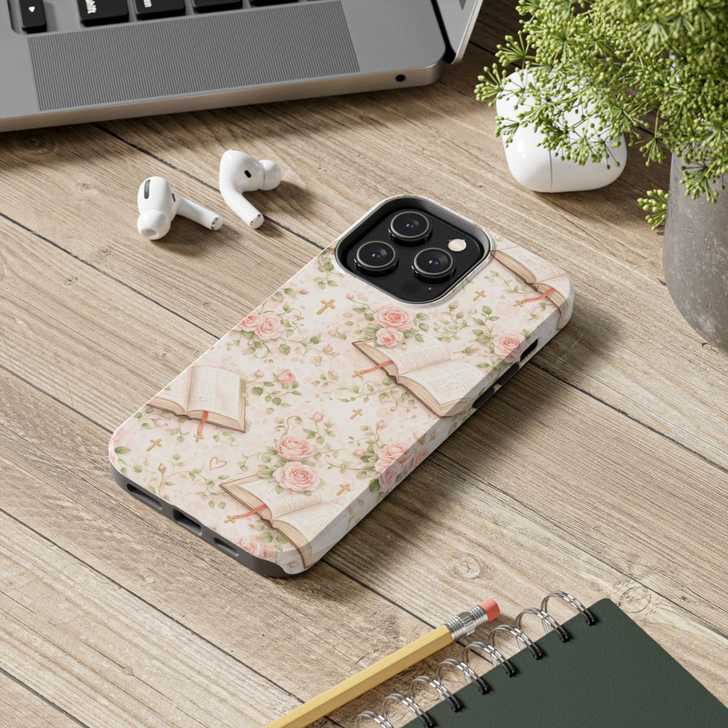 Blooming Blessings Phone Case | Christian Floral iPhone Case