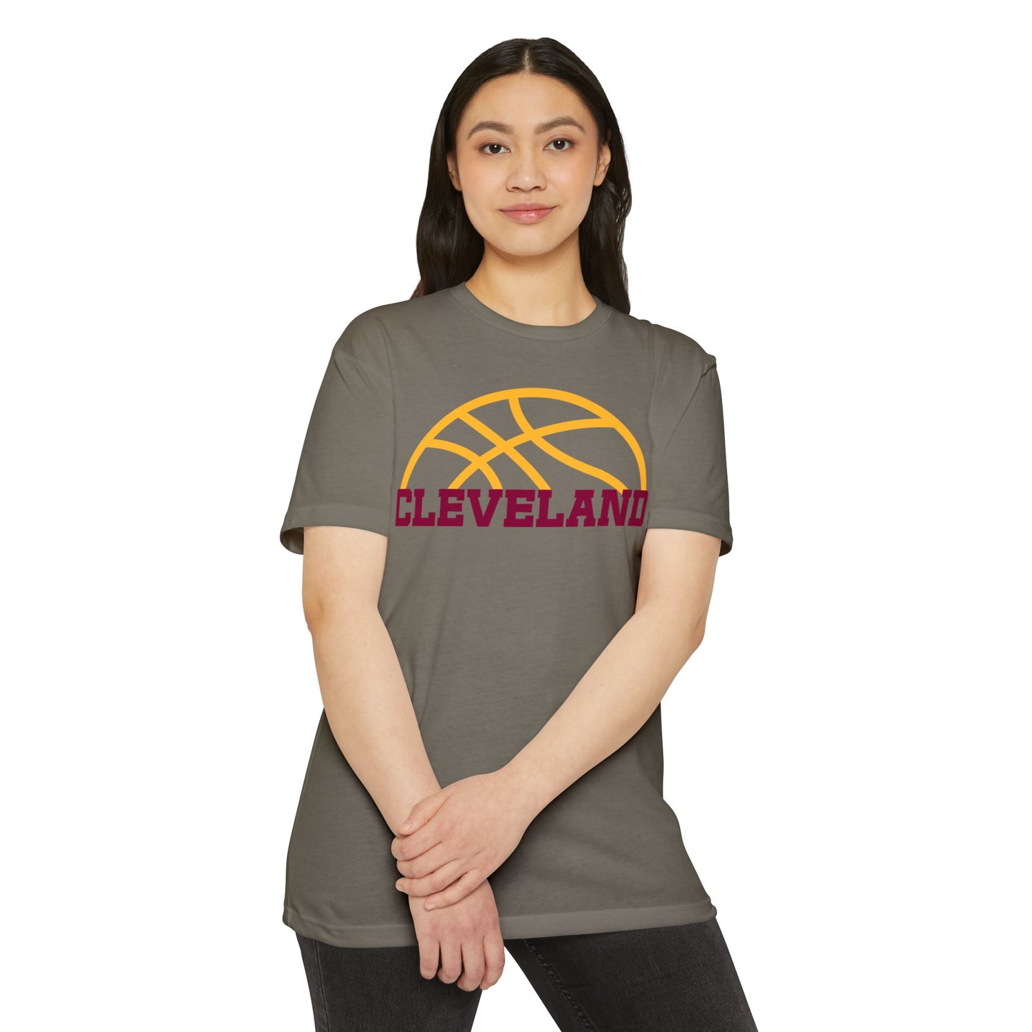Cleveland  T-Shirt — Retro Hoop Team Tee
