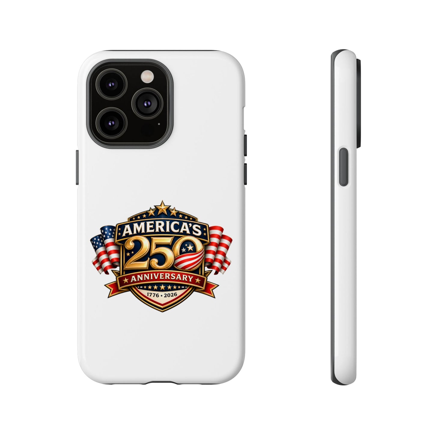 25th Anniversary Patriotic Phone Case — America’s Celebration Design