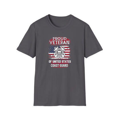 Proud Veteran of United States Coast Guard T-Shirt
