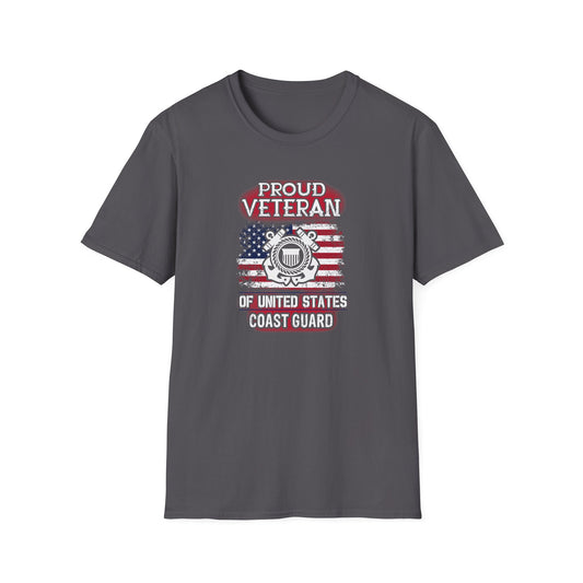 Proud Veteran of United States Coast Guard T-Shirt