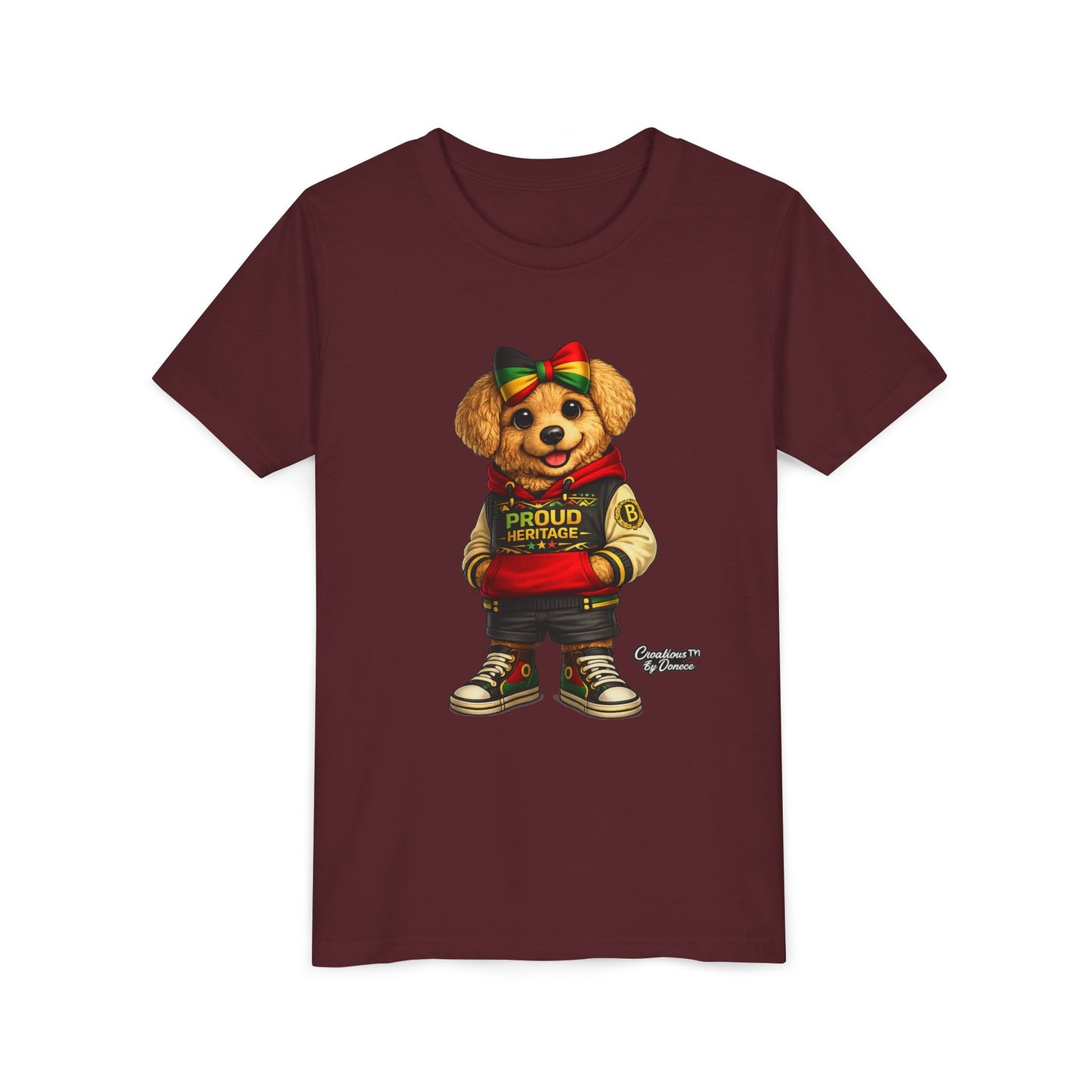 Kids Rasta Bear 'Proud Heritage' Tee