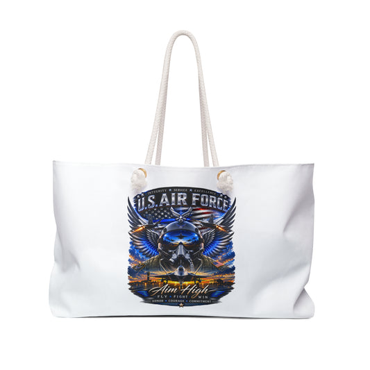 U.S. Air Force Weekender Bag — Aim High Military Travel Tote