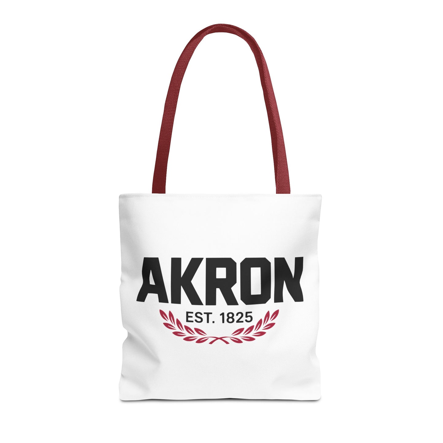 Akron Est. 1825 Tote Bag — City Pride Canvas Tote