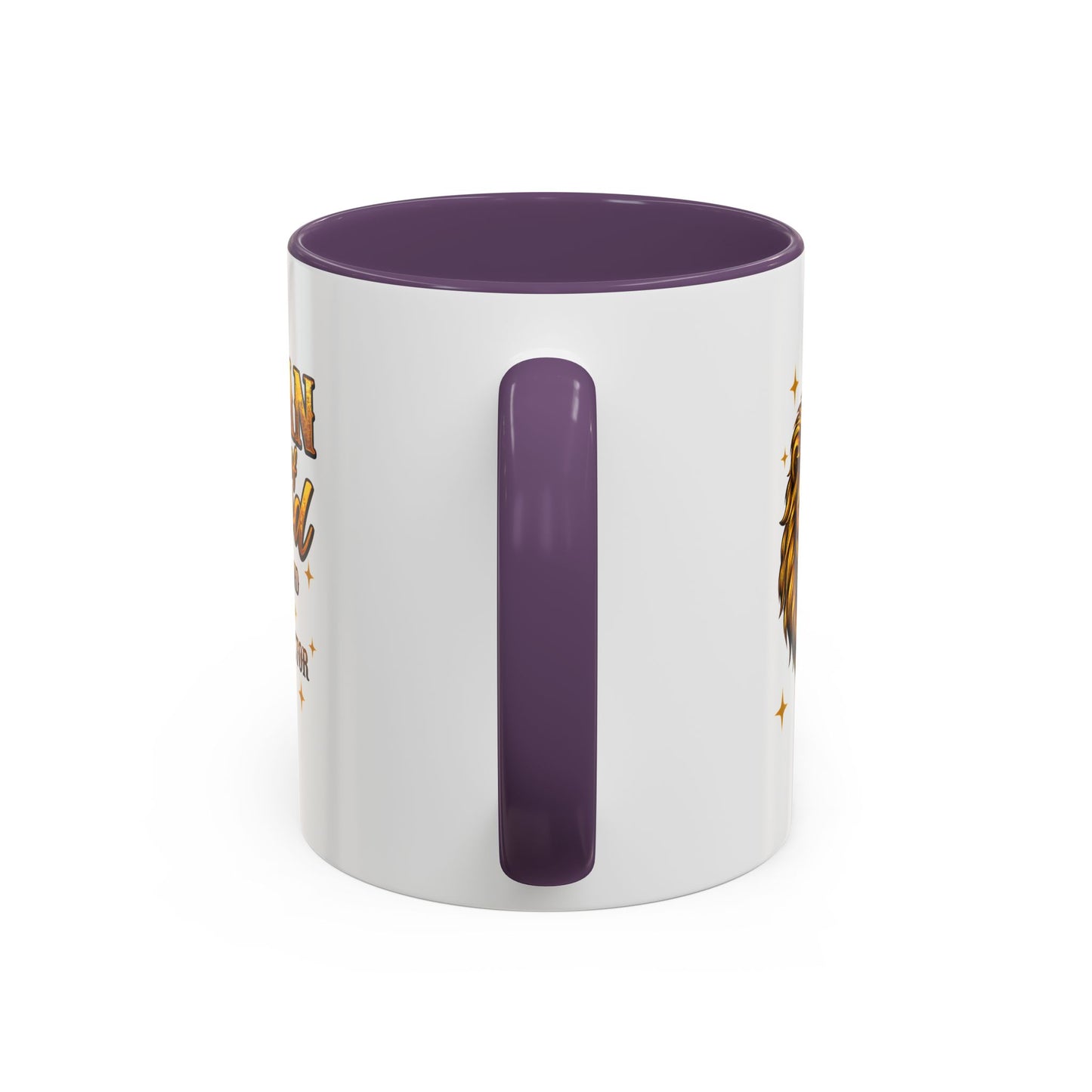 Man of God Lion Coffee Mug — 'Man of God' Religious Gift for Husband, Dad, Protector