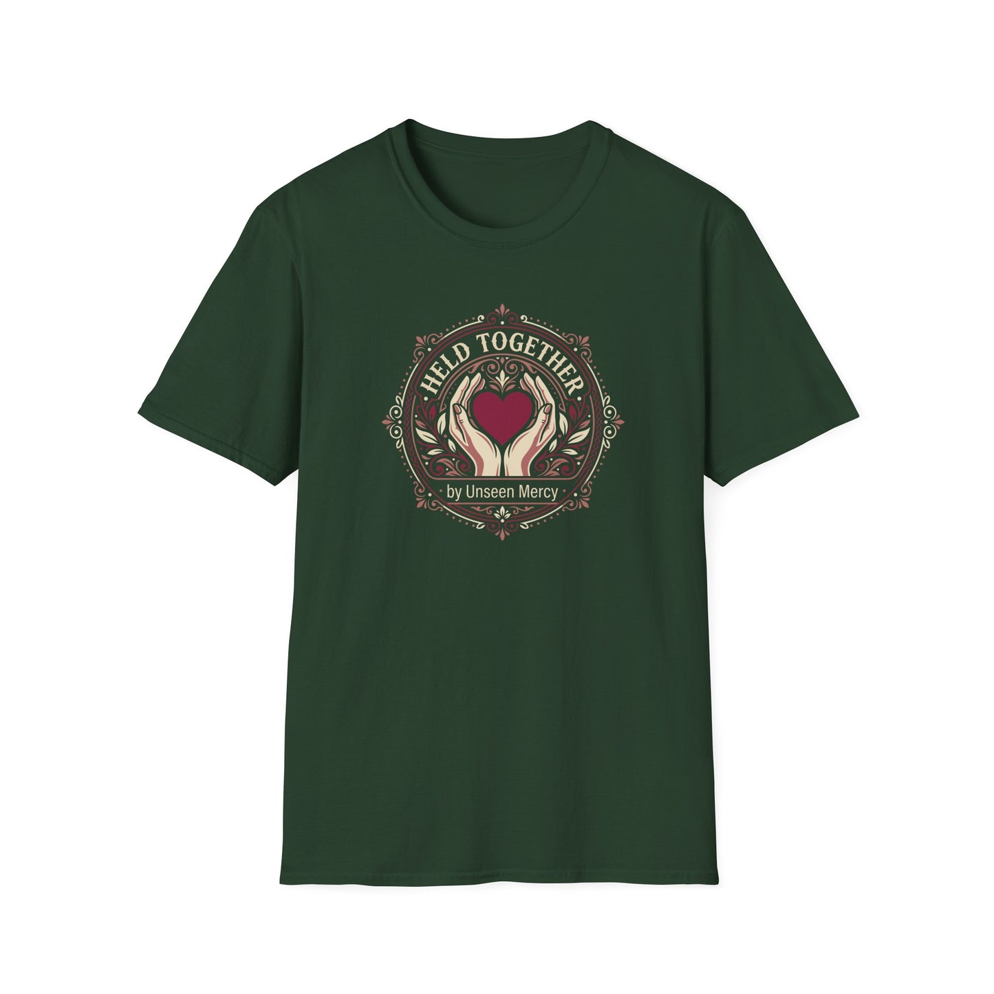 Held Together by Unseen Mercy T-Shirt