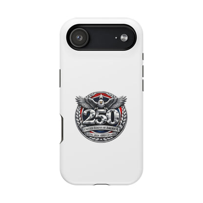 iPhone Magnetic Impact Case — 250th Anniversary Eagle Badge Design