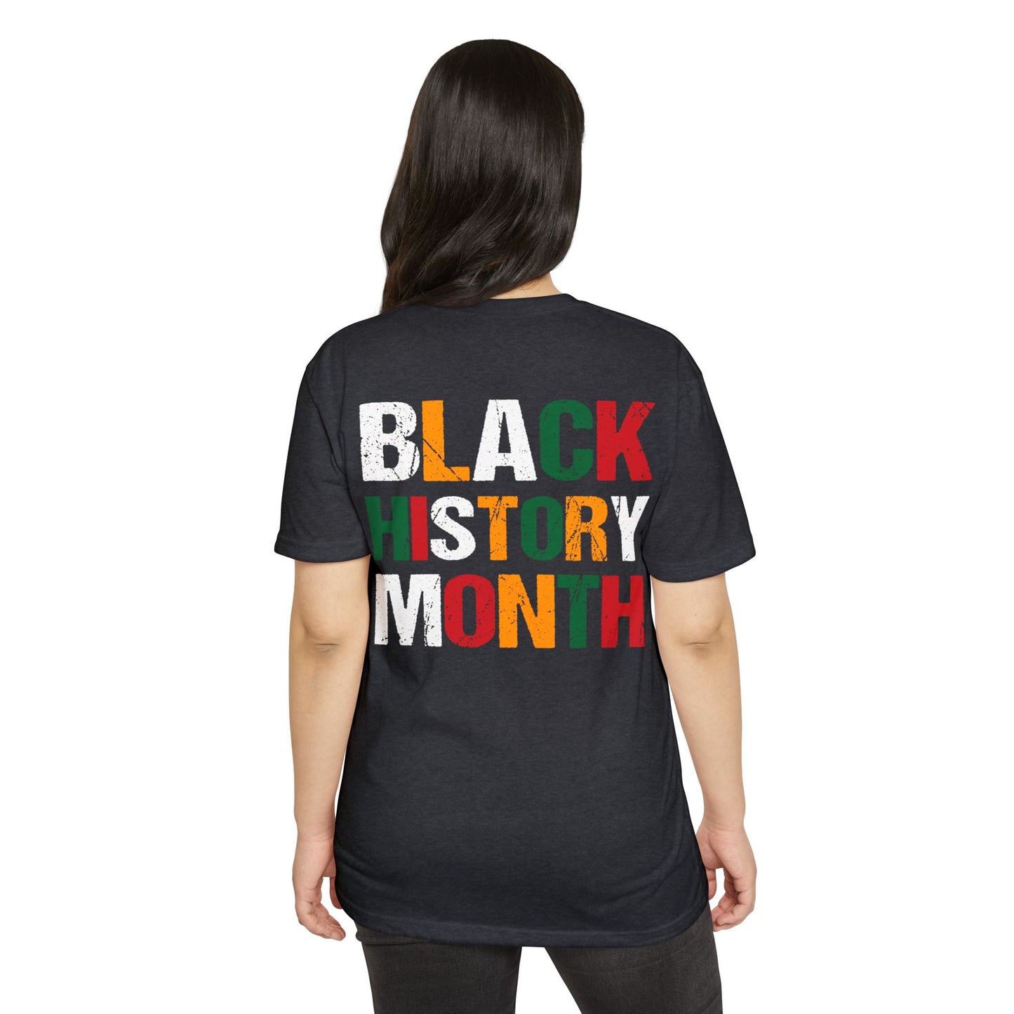 Black History Month T-Shirt – Bold Multicolor Celebration Tee