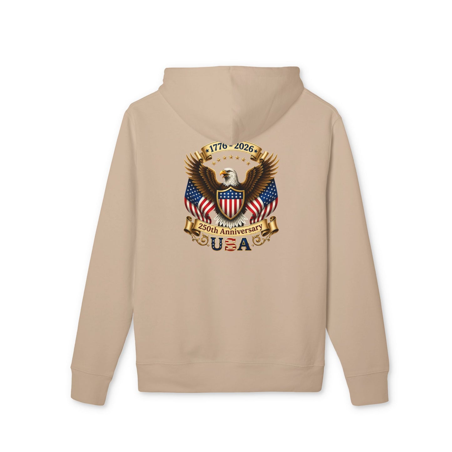 USA 250th Anniversary Eagle Hoodie – Patriotic 1776–2026 Sweatshirt